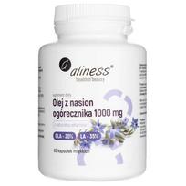 Aliness Paprastųjų agurklių sėklų aliejus 1000 mg - 60 kapsulių