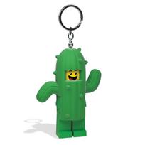 LEGO Raktų pakabutis su LED žmogumi kaktusu