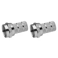 F tipo lizdinė jungtis bendraašiam kabeliui, 4,0/5,5 mm, CB-500, 2 vnt.