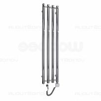 Elektrinis džiovintuvas Wobbee BARNA 26x120cm su laidu dešinėje pusėje, chromo spalvos