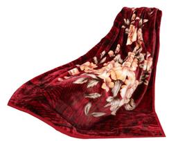 Lovatiesė - pledas KW-78, bordo, 160 x 210 cm