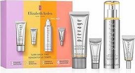 "Elizabeth Arden Prevage®" rinkinys "Powerful Anti-Ageing", apsauganti nuo senėjimo, senėjimą stabdanti ir antioksidacinė veido priežiūros dovana moterims