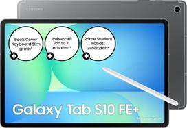"Samsung Galaxy S10 FE+" planšetinis kompiuteris su dirbtiniu intelektu, "Android" planšetinis kompiuteris, 128GB atminties, 8GB RAM, 33,28 cm / 13,1 colių ekranas, "S Pen" rašiklis, "Wi-Fi", ilgas baterijos veikimo laikas, pilkas
