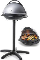 "Senya 2 in 1" elektrinė kepsninė su viena kojele ir stalo grilio paviršiumi 40 cm lieto aliuminio plokštė Nuimamas dangtis 2200W SYCK-G043