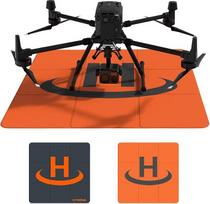 CYNOVA Dronų nusileidimo aikštelė didelė (100 cm), sulankstoma, skirta DJI Matrice 30T Worry Plus/MATRICE 300 RTK/Phantom 4 RTK SE/Mavic 2 Enterprise Advanced