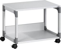 Durable System Multi Trolley 48, grau, glasfaserverstärkte Ecken, Kippschutz - 600 x 477 x 432 mm, 371010