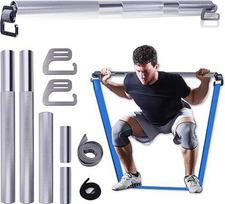 J Bryant Fitness pasipriešinimo juostos pratybų baras Didelis kablys Sunkioji juosta