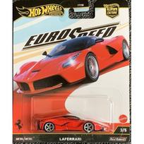 Hot Wheels Premium Car Culture Euro Speed Modeliukas Ferrari Laferrari Red (yra Sandėlyje)