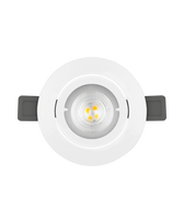 Įleidžiamas LED šviestuvas LEDVANCE SPOT KIT ADJ IP20 8,3W 4000K 575lm DIM GU10 kraipomas