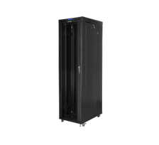 Lanberg | Rack cabinet 19" free-standing 47U/800x1000 (flat pack) | FF01-8047-12B | Black