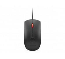 Lenovo Fingerprint Biometric USB Mouse Gen3 | Wired | USB-A | Black/Red