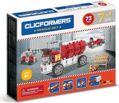 "Clicformers" 802003 Ugniagesių gelbėtojų konstrukcinis žaislas