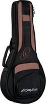 "Ortega Guitars Pro Series Bag" krepšys - krepšys mandolinai - aukštis 74 cm - platus kaklo diržas - petnešos - nailonas, juodas (ONB-MA)