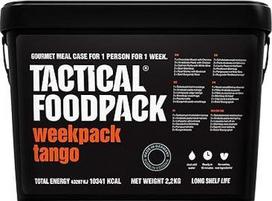 "Tactical Foodpack Weekpack Tango" (21 maistas) - liofilizuotas maistas I Paruoštas valgyti I MRE I Išgyvenimas I Maistas lauke I Maistas kelionėms I Ekspedicija I Biuras