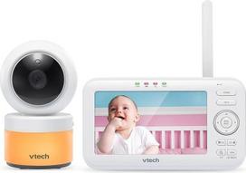 "VTech" - BM5463 - Vidinis - "Lightshow" vaizdo monitorius - kūdikių monitorius su projekcija ir naktine šviesa 480p - FR versija