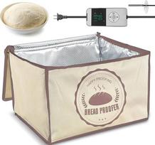 "Zinueen" fermentacijos dėžutė, rūgpienis, tešlos dėžutė picai su dangčiu - sulankstoma duonos fermentacijos dėžutė 30 l, temperatūra ir laikmatis, picos tešlos dėžutė su dangčiu, tešlos padėklas duonos tešlai, jogurtui, ryžių vynui