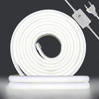 230 V COB LED juostelės neoninė juostelės šviesa, 288 šviesos diodų/m, reguliuojamas 50 cm pjūvis IP67 vandeniui atsparus 220 V Flex Strip LED vamzdelis, skirtas DIY televizoriui, virtuvei, gyvenamajam kambariui, lauko apdailai