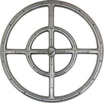 Burner Ring Gas Tube Burner Stainless Steel Diameter 306 mm Burner Tube Gas Grill for Stove Fire Pit Table Table Gas Grill BBQ Garden