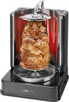 Clatronic® Doner Vertical Multi Grill | DVG 3686 | Multi Grill Perfect for Gyros, Kebabs & More | Gyros Grill for Grease-Free Grilling at Home | Doner Grill Incl. Rotary Spit & 6 Meat Skewers