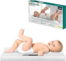 LIONELO BABYBALANCE Electronic Baby Scale, Children's Scales up to 20 kg, Large Display, Tare Function, Memory for Last Measurement, Precise Weighing in 5 g increments