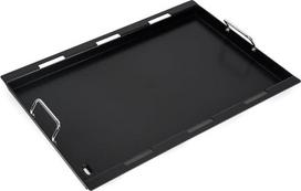 onlyfire Grill Plate for Weber Genesis ll 300 Series, BBQ Plancha for Weber Genesis ll E310 E315 E320 E325 E335 S330 S310 Gas Grills, Ceramic Non-Stick Coating with Handle, 66 × 47 × 3.8 cm