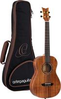 Ortega Guitars Baritoninė akustinė ukulelė - Timber Series - su krepšiu - Akacija, natūrali (RUACA-BA)