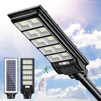 papasbox 500 W LED saulės gatvės apšvietimas su nuotolinio valdymo pulteliu Saulės energija 6500 K gatvės lempa Sieninė lempa su judesio jutikliu Lauko kelio apšvietimas Lauko gatvės apšvietimas