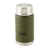 M-Tac UN-R02-750A Maisto termos su sulankstomu nerūdijančio plieno šaukštu, 750 ml, alyvuogių spalvos
