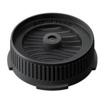 AeroPress Flow Control Filter Cap Kavos aparato dangtelis Juodas
