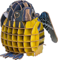 MAKEBUG 3D popierinė delionė Didysis baltasis ryklys, MB-B-0010