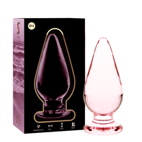 NEBULA SERIES BY IBIZA - Stiklinis analinis kaištis 11 cm