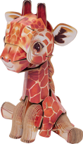 MAKEBUG 3D popierinė delionė Žirafa, MB-D-0042