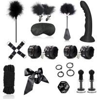 15 dalių BDSM rinkinys poroms – aukštos kokybės ir universali priežiūra