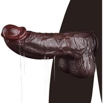 6,6 cm storio skersmens didelis XXL silikoninis realistinis dildo su stipria prisiurbimo pagalve