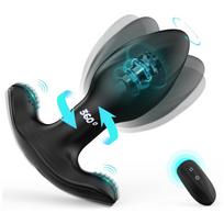Analinis vibratorius vyrams ir moterims su 10 sukimosi ir vibracijos režimų