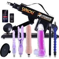 Automatinė sekso mašina su LED dildo ir programėlių valdymu