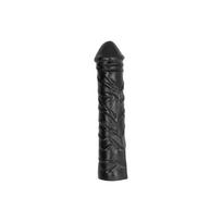 Belgo Prism 31 cm juodas Monster X-Man dildo iš kieto guminio