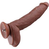 Didelis realistinis dildo 29,5 cm su KlicLok sistema ir dvigubau silikonu