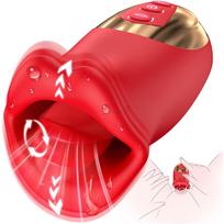 Erotinis vibrators moterims su 10 siurbimo ir 10 vibracijos režimų