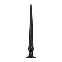 Lankas Silikono Analinis Butt Plug su Stipria Prisega, 42 cm ilgio