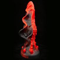 Monster Dildo Large su dideliu storumu ir stipria prisitvirtinimo baze