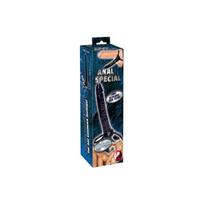 Special Anal 514861 Juodas Realistinis Dildo su Žiedais ir Vainiomis