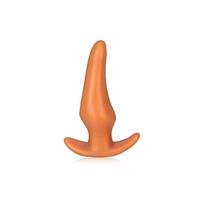 Super Minkštas Skystas Silikoninis Analinis Kaištis su Saugia Bazė M Dydis