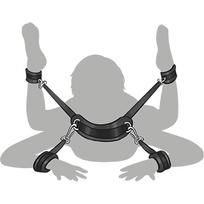 Užburiantis BDSM Komplektas Su Rankogaliais Ir Plaktuku Poraims Ir Pradedantiesiems