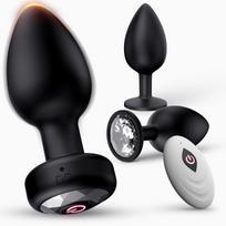 Vibratorius analiniams kištukams su 10 vibracijos režimų ir valdymu nuotoliniu būdu