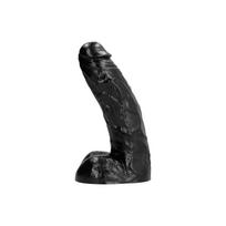 X-Man Monster Dong dildo 25,5 cm juodas – minkštas ir saugus pasirinkimas