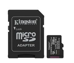 Atm.kort. KINGSTON Micro SD SDXC 256GB UHS-I/W/ADAPTER SDCS3/256GB