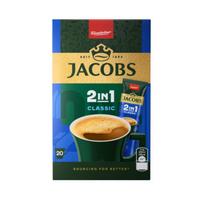 Tirpi kava Jacobs 2 in 1, 20x12,4g.
