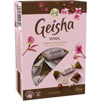 Tamsaus šokolado saldainiai GEISHA, 150g