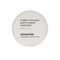 innisfree Forest For Men Matte Power Hair Wax 60g | Strong Hold & Natural Matte Finish | Korean K-Beauty Men’s Styling Wax 60g